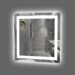 Огледало за баня LED осветление LM Crystal Flare 500×700мм