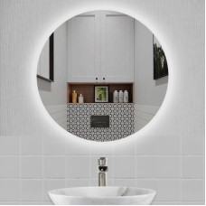 Огледало за баня LED осветление LM Serene Glimmer 450×450мм