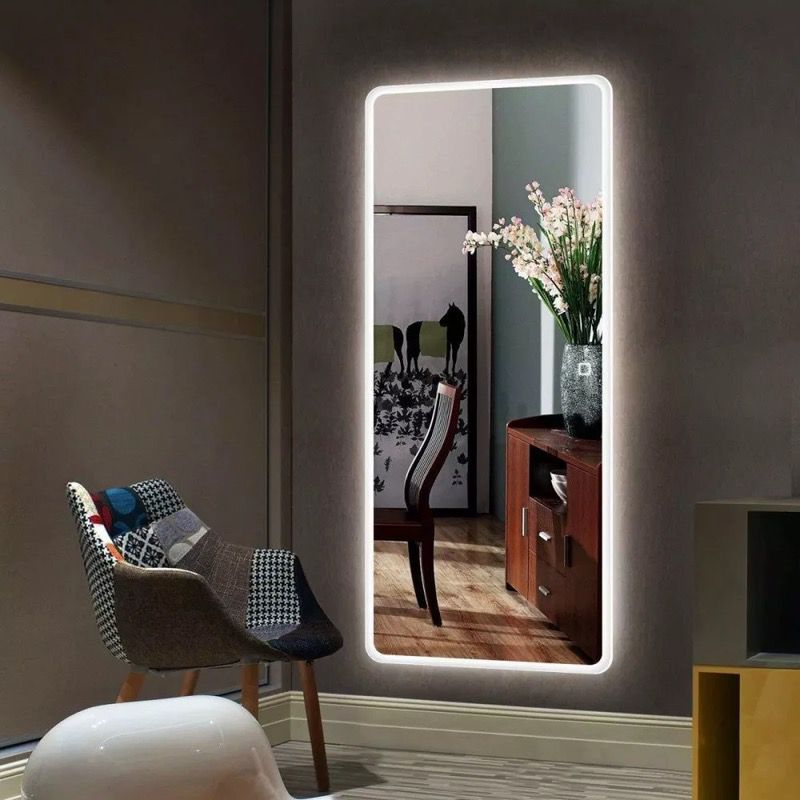 Огледало за баня LED осветление LM Ethereal Mirage 600×1000мм