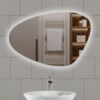 Огледало за баня LED осветление LM Flare Whisper 800×600мм