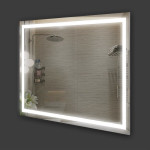 Огледало за баня LED осветление LM Luminous Drift 700×600мм