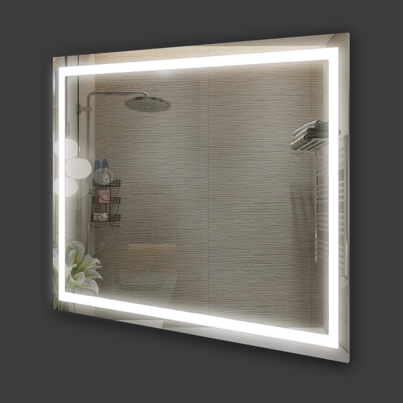 Огледало за баня LED осветление LM Luminous Drift 1000×800мм