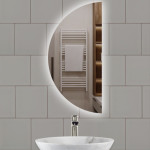 Стенно огледало LED осветление LM Twilight Glow 350×700мм