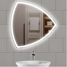 Зеркало фигурное с LED подсветкой LM Veil Reflect 800×800мм