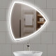 Огледало за баня LED осветление LM Veil Reflect, фигурно, 900×900мм