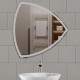 Огледало за баня LED осветление LM Veil Reflect, фигурно, 900×900мм